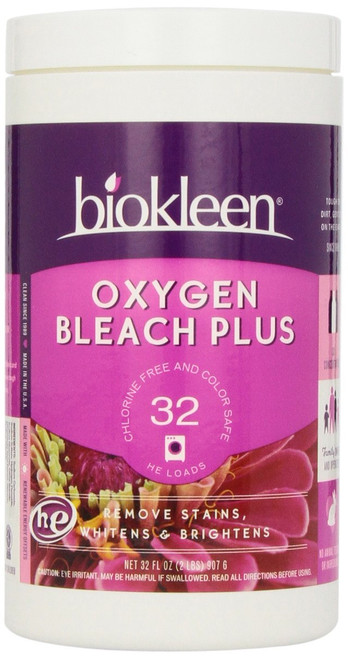 biokleen Oxygen Bleach Plus With Grapefruit Seed Extract Cleaning Power, 32 oz