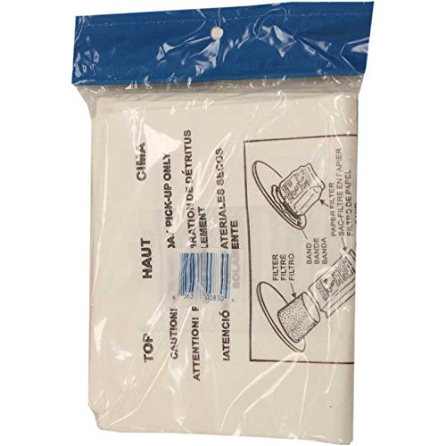 Shop Vac Type Vacuum Filter Bags 90101 for Dry Pick-up