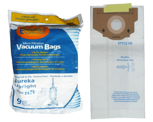 9 Hoover 401011SR Style SR Canister Vacuum Allergen Filtration Bags for S3590 Du 