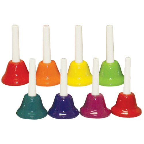 8 Note Diatonic Whacky Hand Bells - Trademark Retail