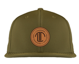 Branded Bills Green Hat with Orange and Black LTT Logo