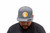 Branded Bills Gray Hat with Orange and White LTT Logo