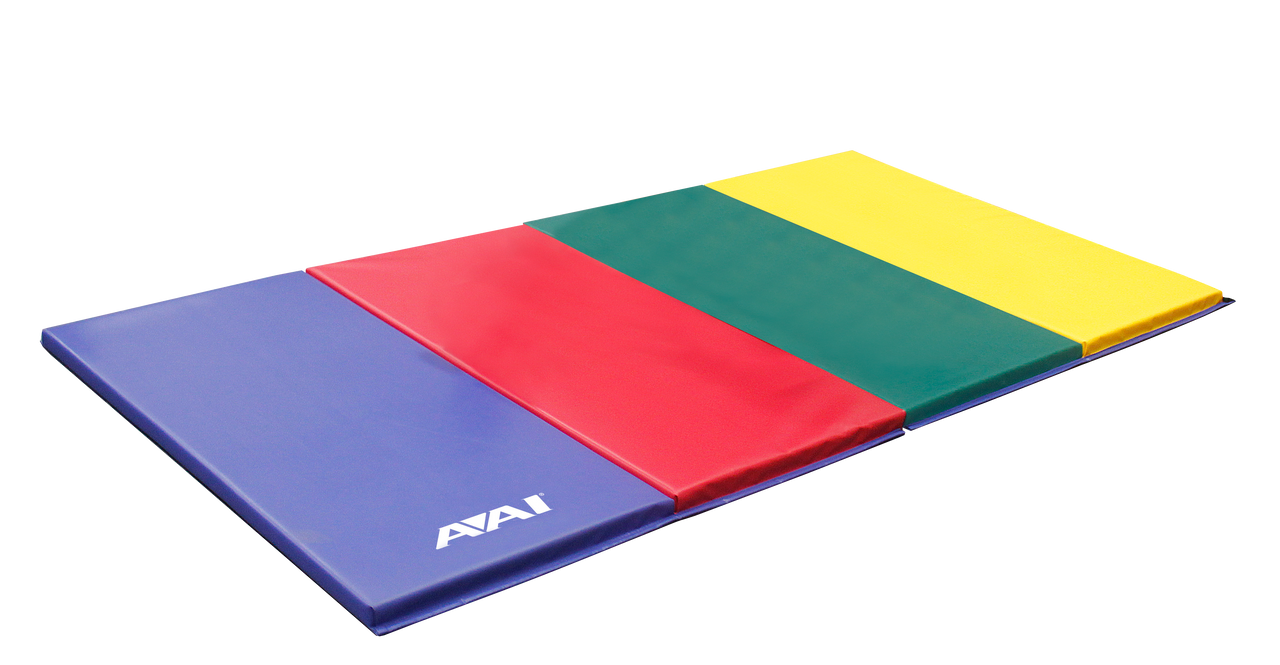 4' x 8' x 2 Intermediate Level Folding Gymnastics Mat