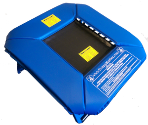 20"x20" Blue, Polly Mini Tramp 20"x20" Blue, Polly Mini Tramp