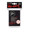 Ultra Pro Pro-Matte Small Deck Protector Sleeves 60pk - Black