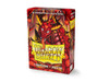 Dragon Shield Sleeves Japanese Size 60pk - Matte Crimson