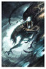 Alien Lithograph Print - More Than Human by Raymond Swanland Alien Lithograph Print - More Than Human by Raymond Swanland