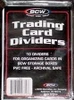 BCW Trading Card Dividers 10pk
