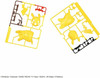 Pokemon Plastic Model Collection Quick!! 03 Pikachu (Battle Pose) (Bandai Model Kit)