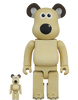 Medicom Toy Be@rbrick Wallace and Gromit - Gromit 100% & 400% Set Medicom Toy Be@rbrick Wallace and Gromit - Gromit 100% & 400% Set