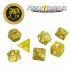 Power Rangers RPG Yellow Dice Set Power Rangers RPG Yellow Dice Set