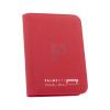 Palms Off Collector’s Series 4 Pocket Zip Binder - Red