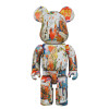 Medicom Toy Be@rbrick Andy Warhol x Jean-michel Basquiat #4 400% Medicom Toy Be@rbrick Andy Warhol x Jean-michel Basquiat #4 400%