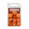 Crossguard Classic Opaque Polyhedral 10-Dice Set C09 - Orange
