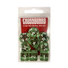 Crossguard Translucent Polyhedral 10-Dice Set T17 - Light Green