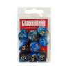 Crossguard Colour Mix Polyhedral 10-Dice Set V03 - Blue/Black