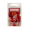 Crossguard Colour Mix Polyhedral 10-Dice Set V07 - Red/Ivory