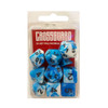 Crossguard Colour Mix Polyhedral 10-Dice Set V22 - Teal/White