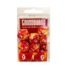 Crossguard Colour Mix Polyhedral 10-Dice Set V26 - Yellow/Pink
