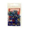 Crossguard Nebula Polyhedral 10-Dice Set N05 - Blue w/Gold