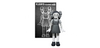 KAWS x Squid Game Young-Hee Vinyl Figure - Monotone KAWS x Squid Game Young-Hee Vinyl Figure - Monotone