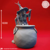 YKS Miniatures - Barovian Witch - Cauldron (M)