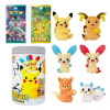 Pokemon TCG Nuzzle Cheeks Plush Gift Tin 6pc Display (Chinese)