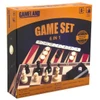 Gameland 6 In 1 Traditional Game Set