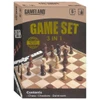 Gameland 3 in 1 Game Set (Chess / Checkers / Dominoes)