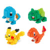 Nanoblock - Pokemon Kanto Starters (4 Pack)