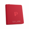 Palms Off Collector's Series 4pkt Top Loader Zip Binder - Red