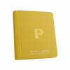 Palms Off Collector's Series 4pkt Top Loader Zip Binder - Yellow