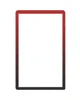 Crossguard Graded Card Slab Bumper for PSA - Gradient Glitter Red/Black