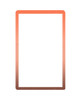 Crossguard Graded Card Slab Bumper for PSA - Gradient Glitter Orange / Peach