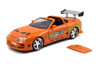 Jada Hollywood Ride: Fast and Furious - 1:24 '95 Toyota Supra 1:24 with Brian Diecast Model Kit