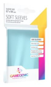 Gamegenic Soft Sleeves 100pk (67mmx94mm) [Penny Sleeve] - Vagabond Games &  Collectables