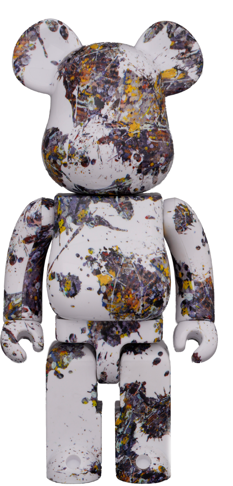 Medicom Toy Be@rbrick Jackson Pollock Studio Splash 1000