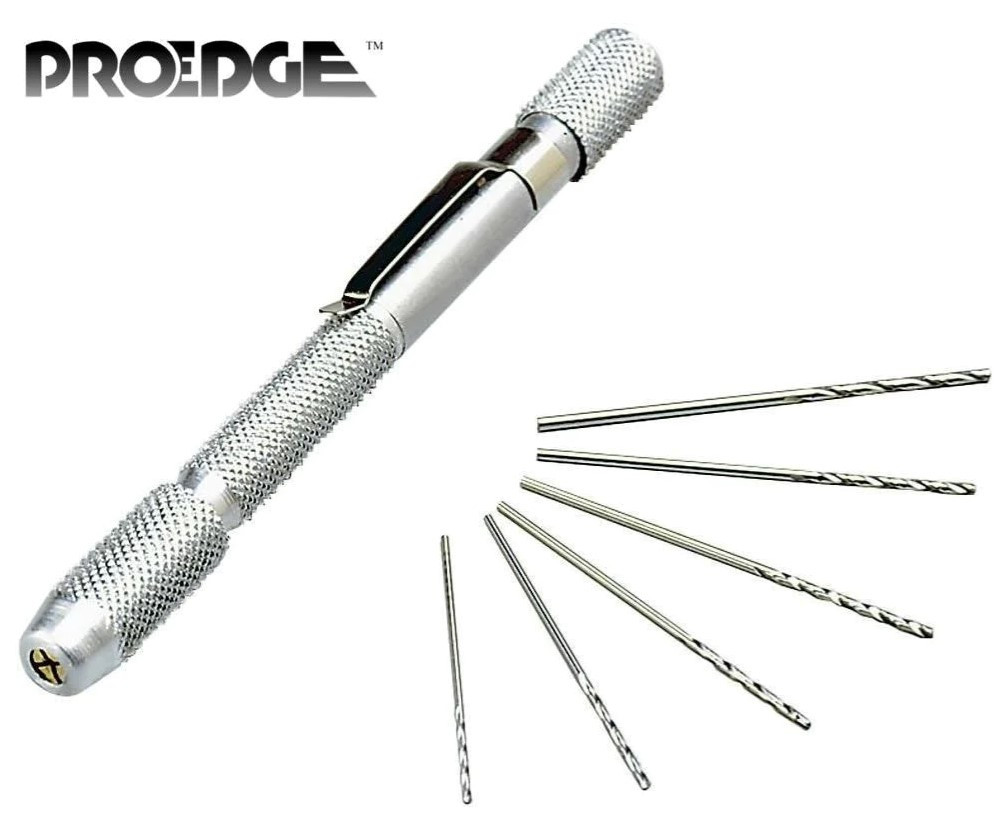 Mini Pin Vice Proedge 56005 Mini Pin Vise with 6 Assorted Drills - Vagabond Games ...