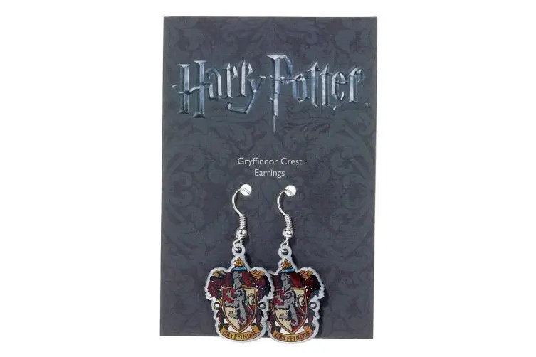 Harry Potter Jewellery Earrings Gryffindor Crest Vagabond Games & Collectables
