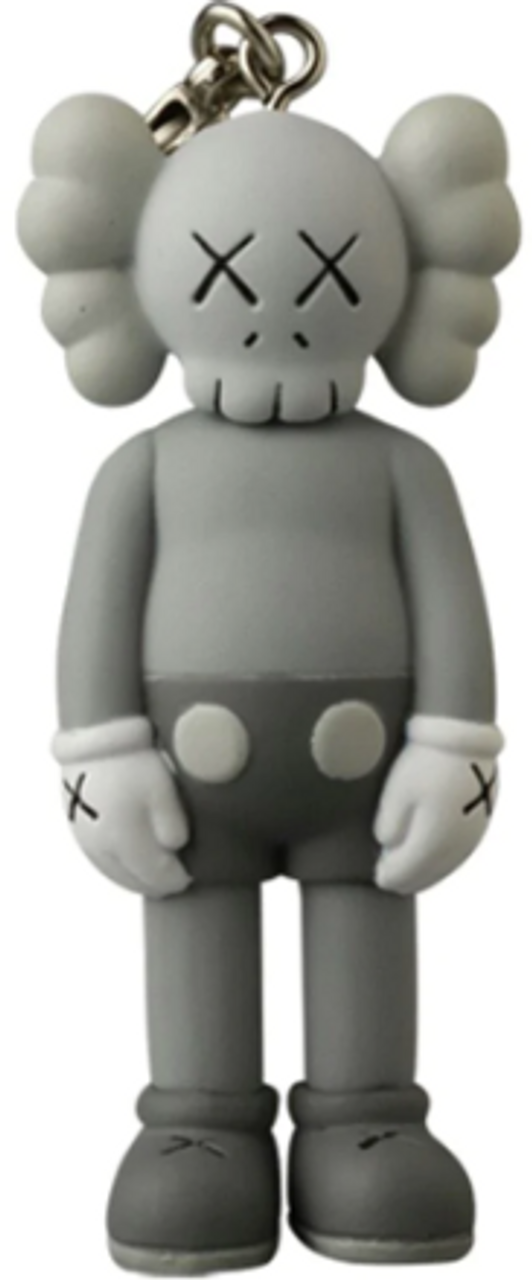 MEDICOM TOY - KAWS COMPANION KEYHOLDER BROWN/GREY/BLA KAWS COMPANION KEYHOLDER BROWN/GREY/BLAC（Kaws figure grey