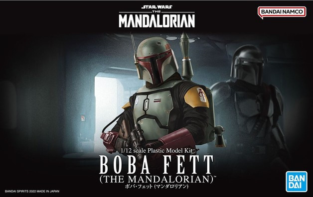 Star Wars 1/12 Boba Fett (The Mandalorian) (Bandai Model Kit - Main Image