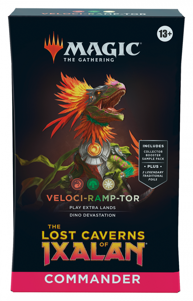 Magic the Gathering The Lost Caverns of Ixalan Commander Deck - Veloci ...