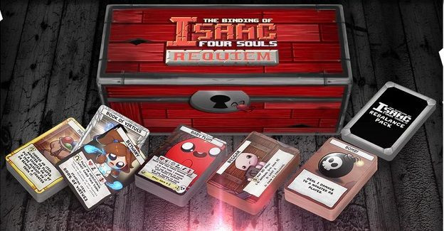 Binding Of Isaac Four Souls Requiem – Alternate ALT Art Stretch Goals Cards, Kickstarter