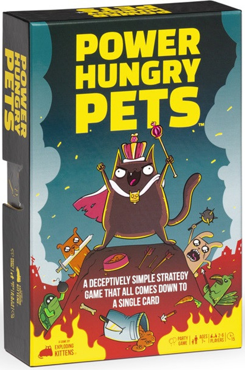 Power Hungry Pets by Exploding Kittens Vagabond Games & Collectables