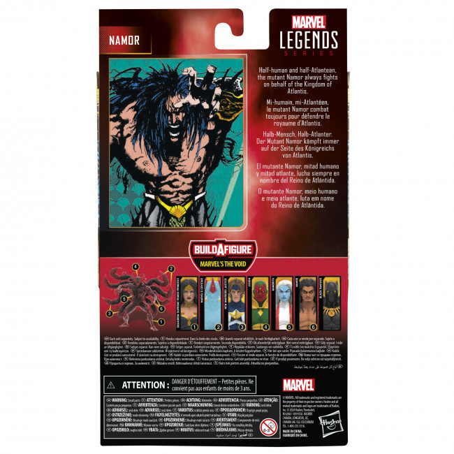 Marvel Legends Series: Namor Comics Action Figure - Vagabond Games ...