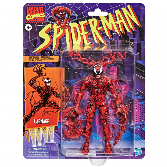 Marvel Legends Series: Spiderman Comics - Carnage - Vagabond Games