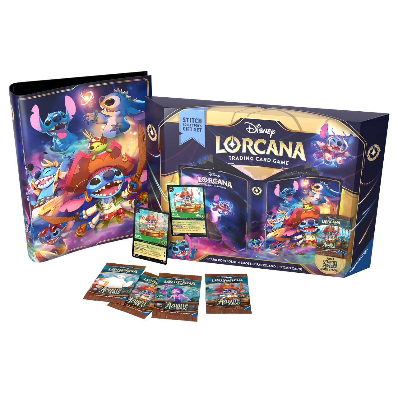 Disney Lorcana Azurite Sea Stitch Collector Gift Set - Vagabond Games & Collectables Disney Lorcana Azurite Sea Stitch Collector Gift Set - Vagabond Games & Collectables