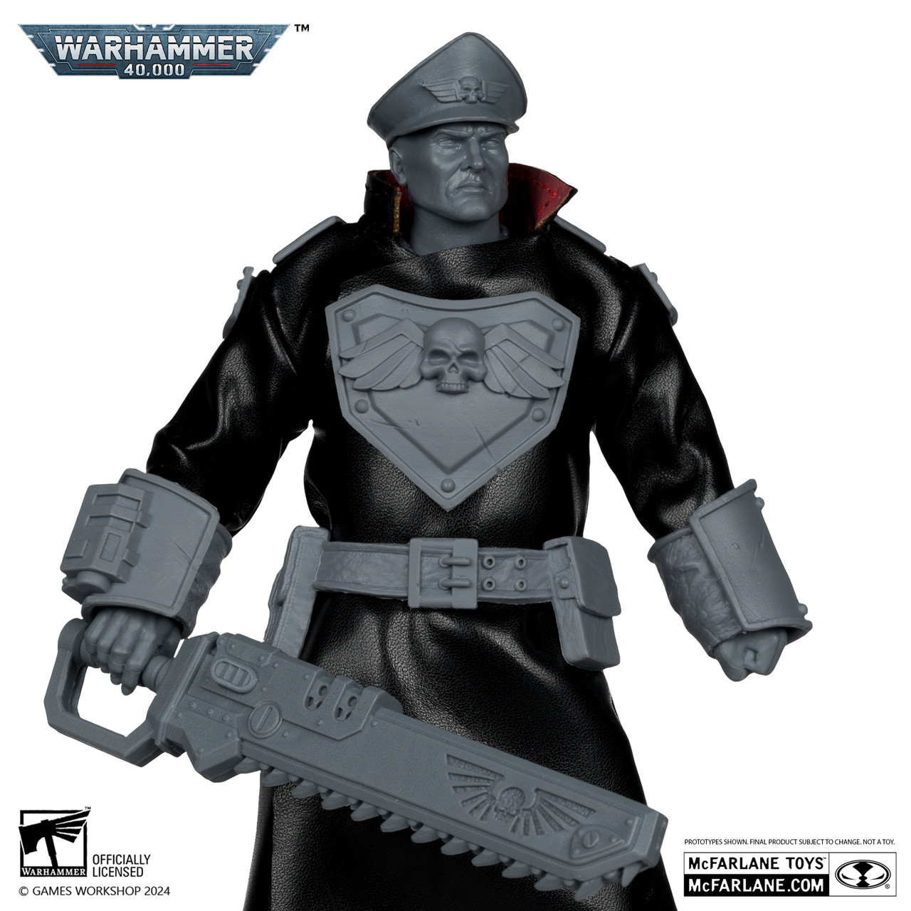 Mcfarlane Toys Warhammer 40K 7" Figure - Commissar (Artist Proof