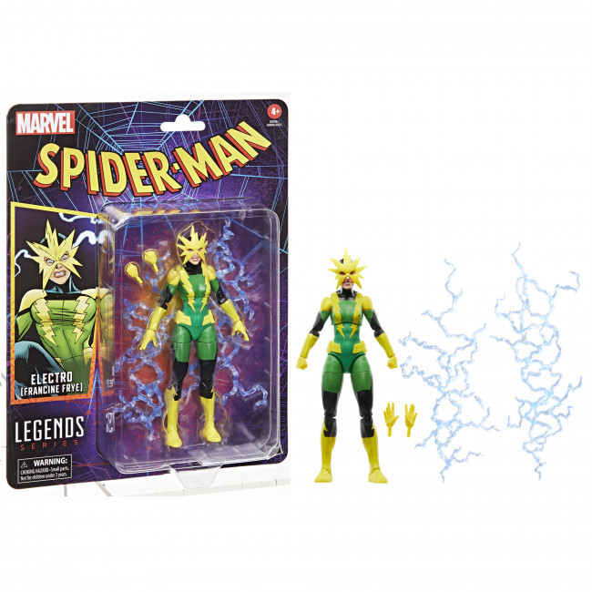 Marvel Legends Series: Electro (Francine Frye) - Vagabond Games ...