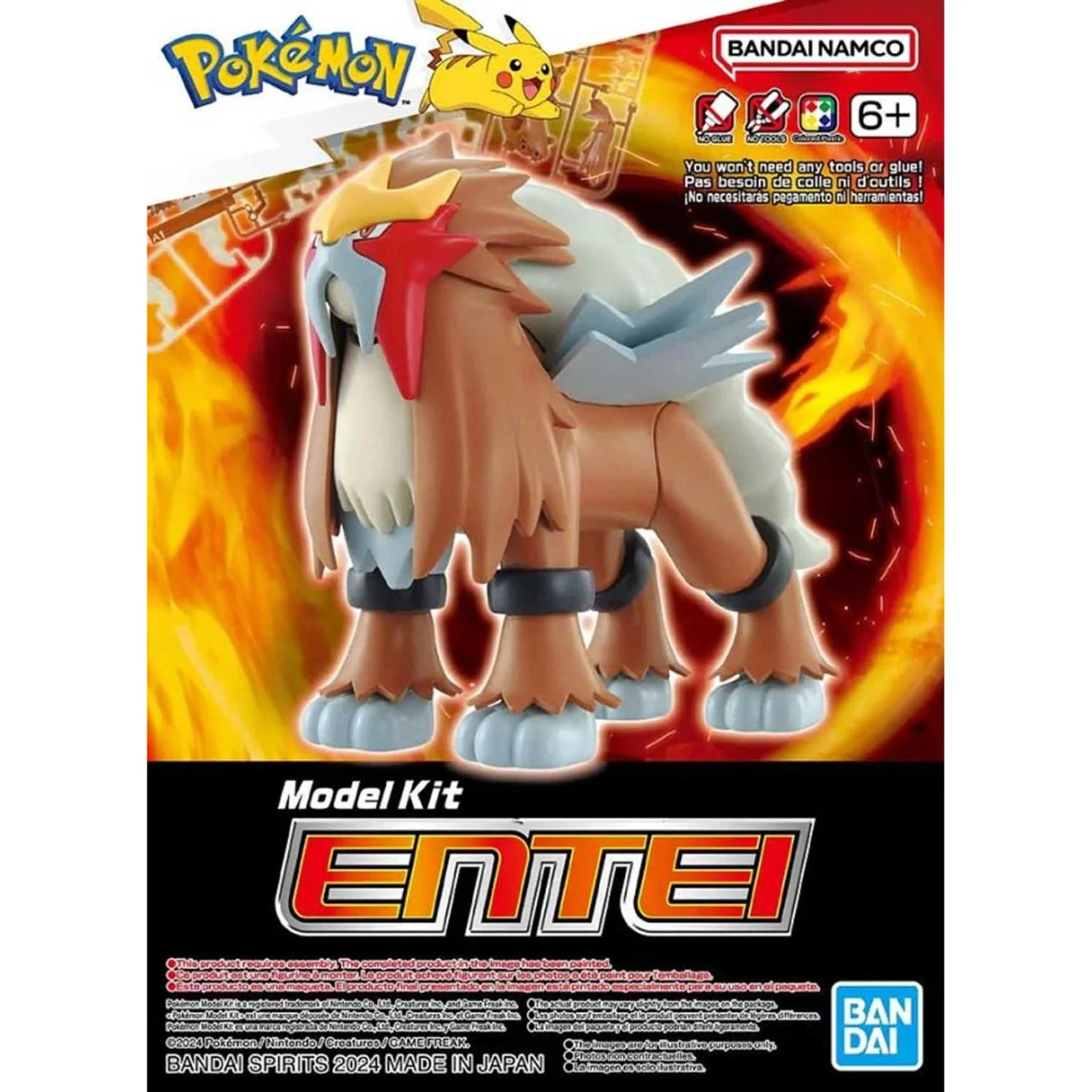 Pokemon Model Kit Entei 11 (Bandai Model Kit) - Vagabond Games ...